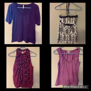 Bundle Deal! 4 Size Medium Woman’s Tops